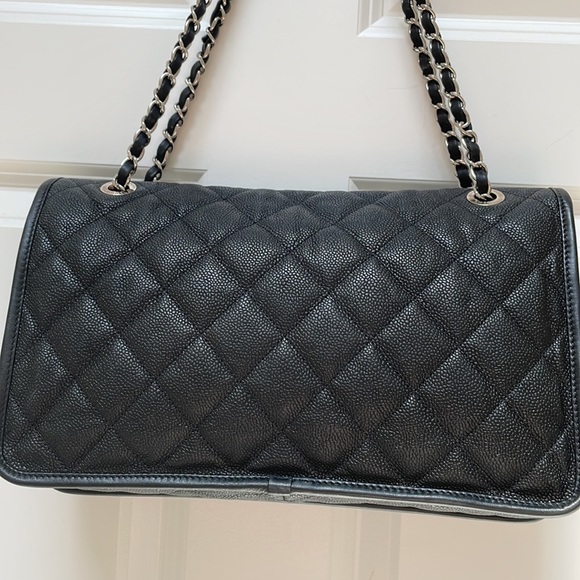 CHANEL Caviar Quilted French Riviera Flap bag - Picture 6 of 12